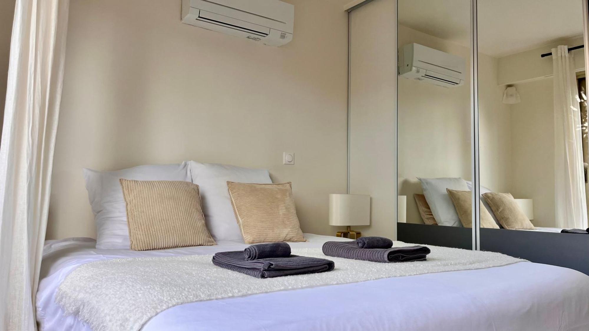 L'Azur - Apt De Standing - Piscine - Parking Le Cannet Zewnętrze zdjęcie