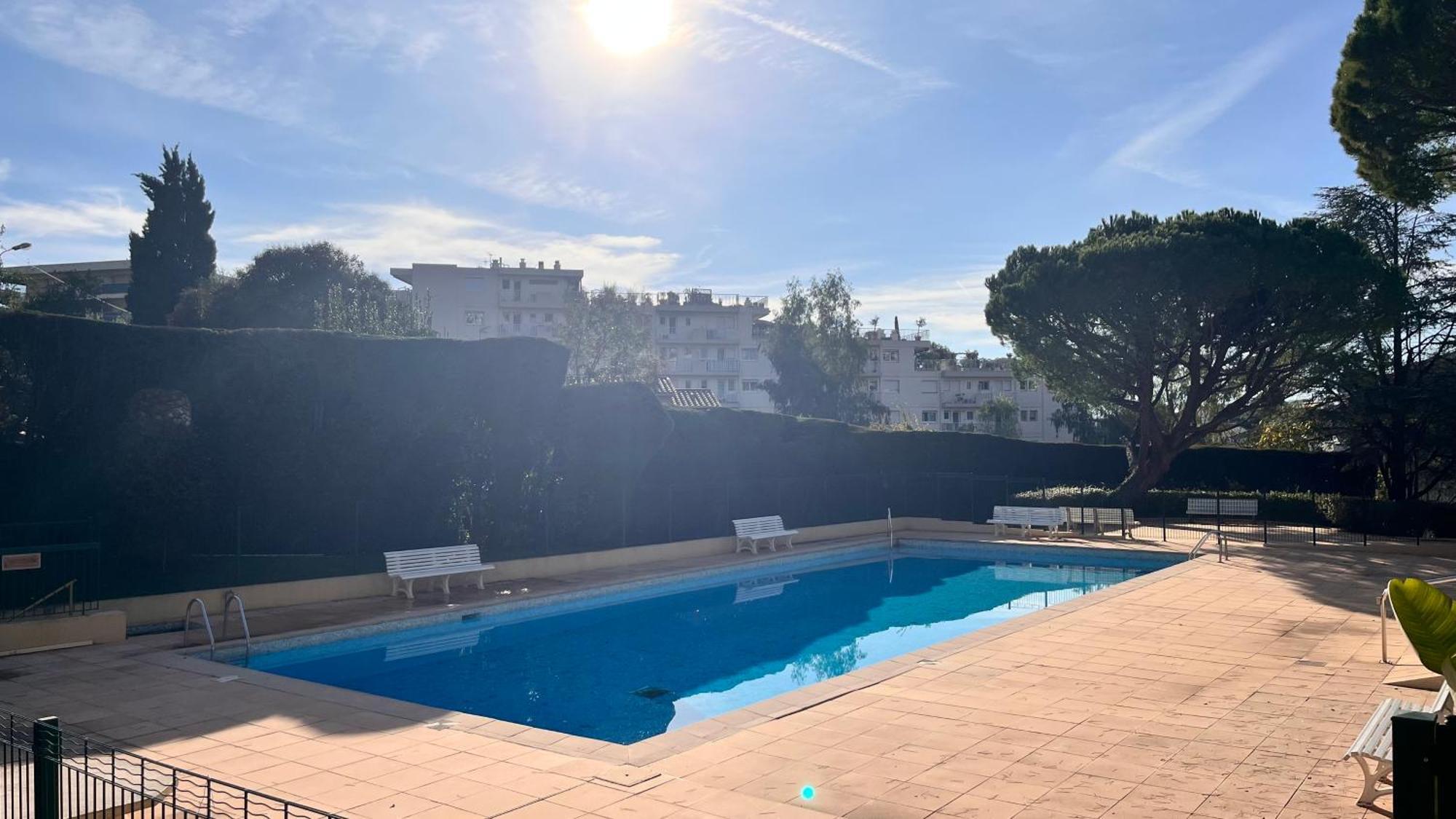 L'Azur - Apt De Standing - Piscine - Parking Le Cannet Zewnętrze zdjęcie